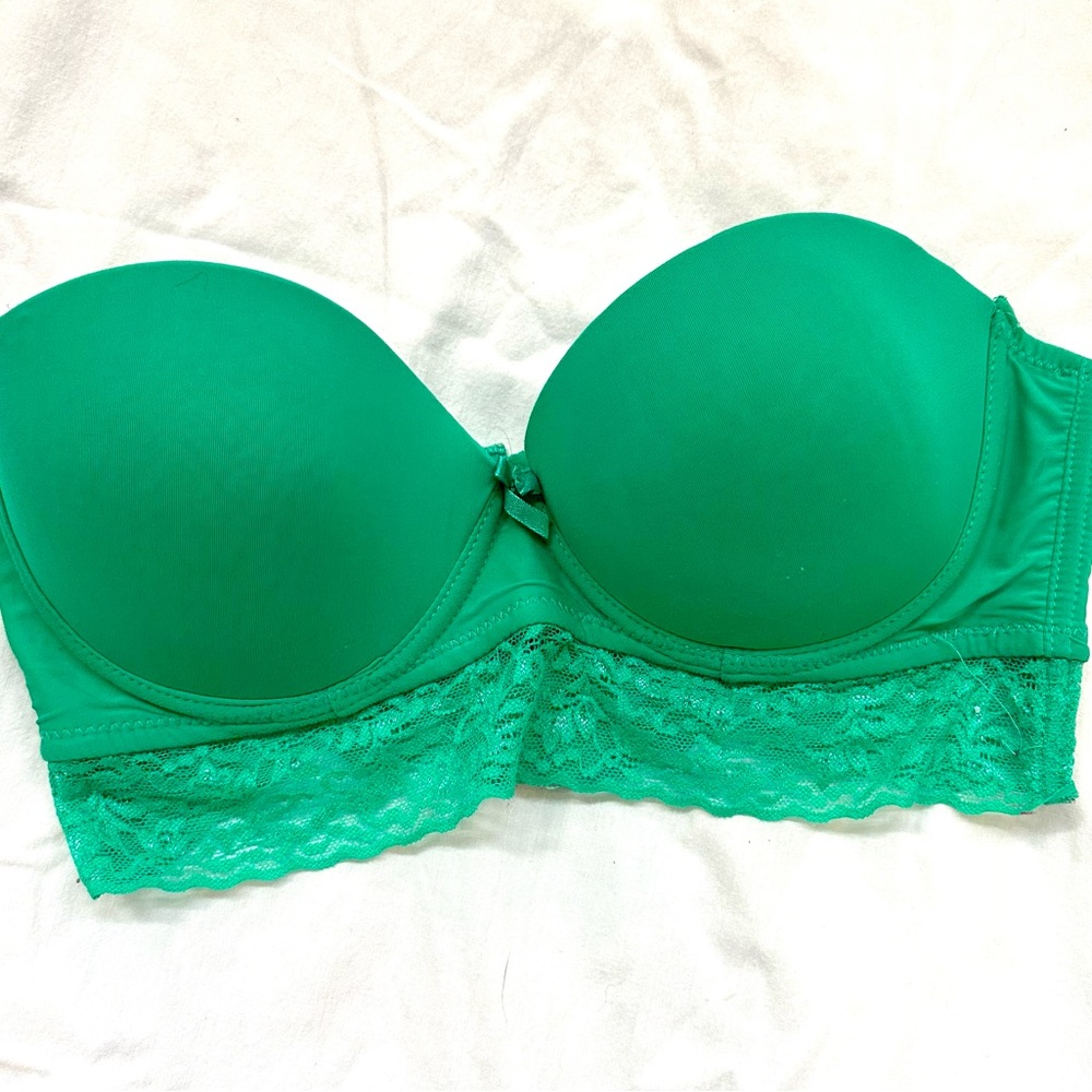 Green Lace BIJOU Underwire Bra